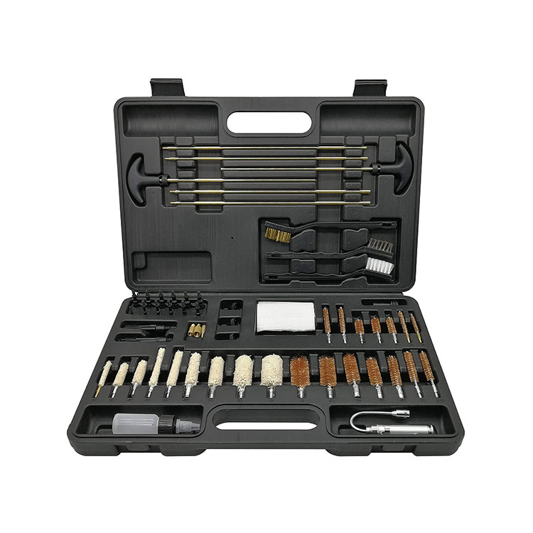 Zergatik beharrezkoa da pistola garbitzeko kit bat?