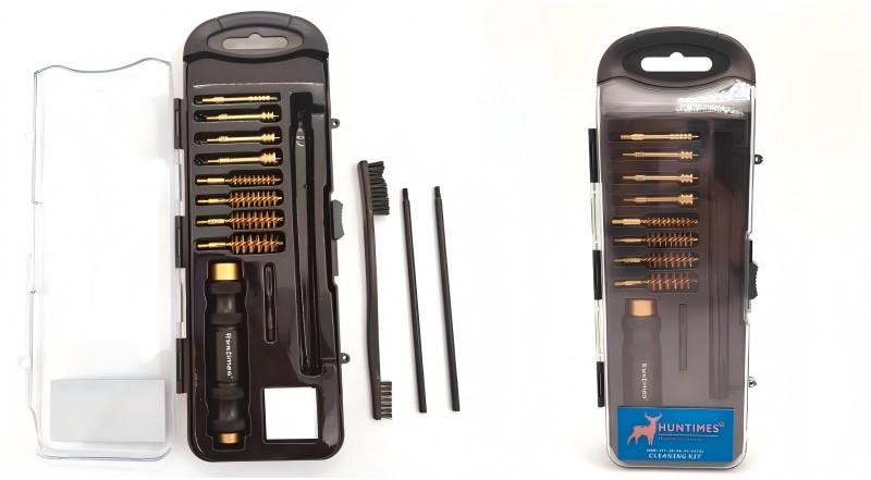 Nola erabili pistola garbitzeko kit bat?