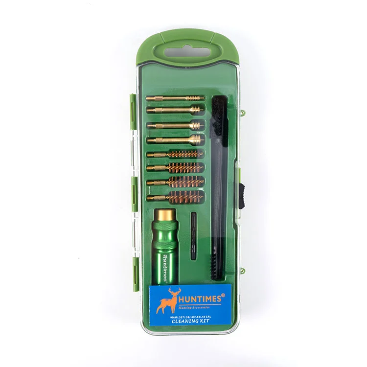 Aluminiozko aleaziozko pistola garbitzeko kit