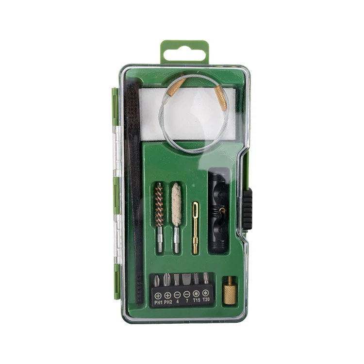 .22 kalibreko pistolak garbitzeko kit profesionala